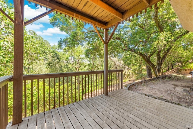 286 Monte Vista Dr, Napa, CA 94559 - view of wooden terrace