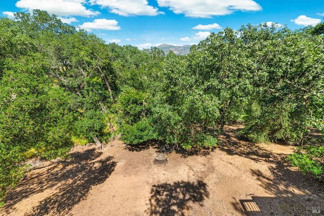 286 Monte Vista Dr, Napa, CA 94559 - view of woods with a mountain view