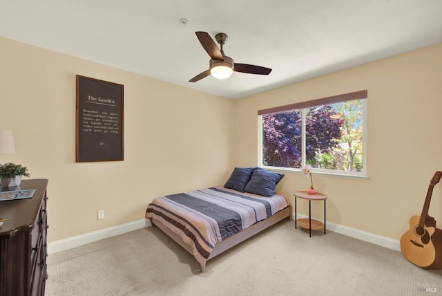 4564 Stillson St, Napa, CA 94558 - bedroom featuring carpet floors, baseboards, and a ceiling fan