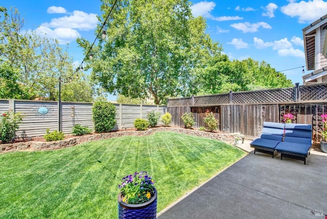 4564 Stillson St, Napa, CA 94558 - view of yard with a patio