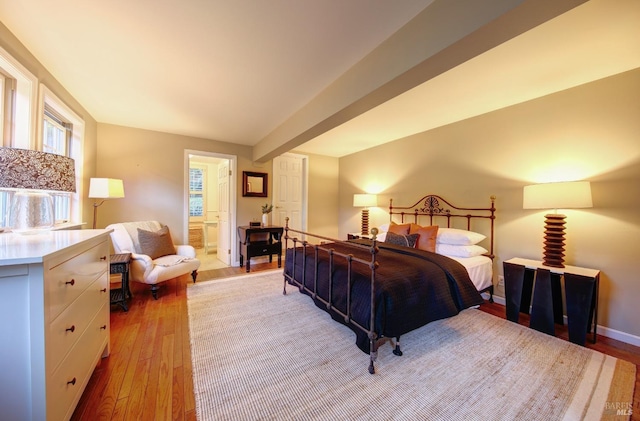 17 Oak Rd, Larkspur, CA 94939 - bedroom with light wood finished floors and ensuite bathroom