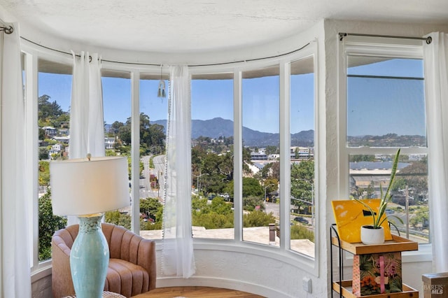 503 Easterby St, Sausalito, CA 94965 - sunroom / solarium featuring a mountain view