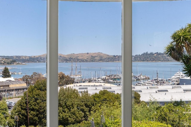 503 Easterby St, Sausalito, CA 94965 - water view featuring a mountainous background