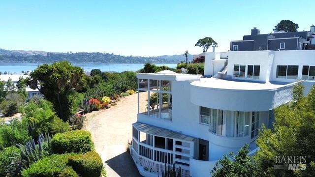 503 Easterby St, Sausalito, CA 94965 - drone / aerial view of a nearby body of water