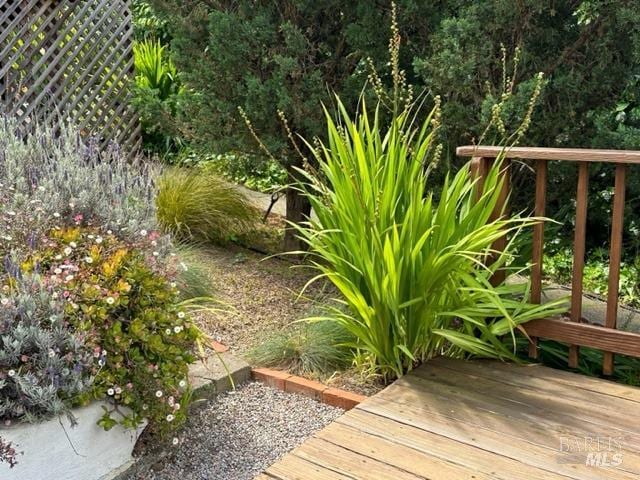 503 Easterby St, Sausalito, CA 94965 - view of wooden deck