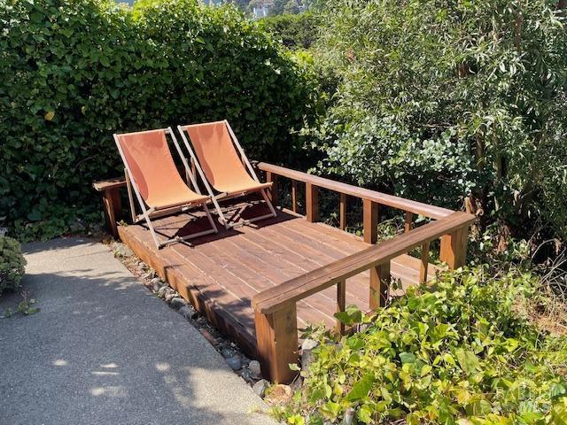 503 Easterby St, Sausalito, CA 94965 - view of deck