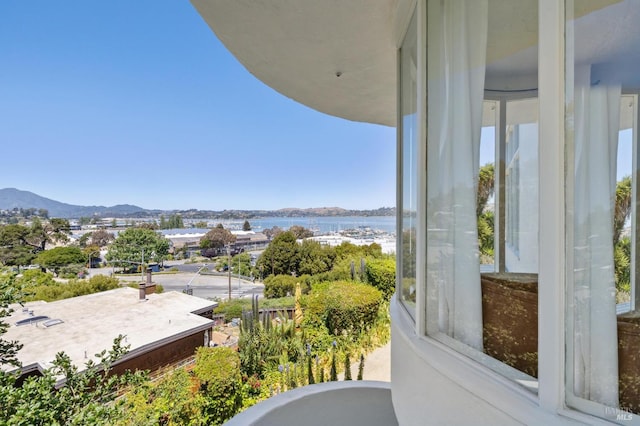 503 Easterby St, Sausalito, CA 94965 - balcony featuring a water and mountain view