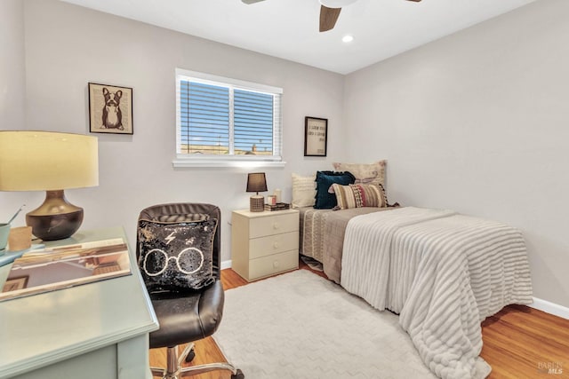 168 Bergwall Way, Vallejo, CA 94591 - bedroom with light wood finished floors, recessed lighting, and a ceiling fan