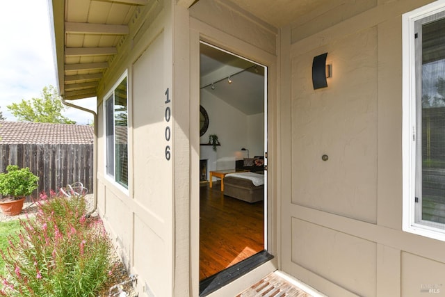 1006 Birkdale Dr, Napa, CA 94559 - doorway to property featuring fence