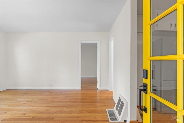 2787 N Fitch Mountain Rd, Healdsburg, CA 95448 - foyer entrance with light wood-style flooring and baseboards