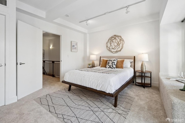 1452 Bush St Unit 9, San Francisco, CA 94109 - carpeted bedroom with track lighting
