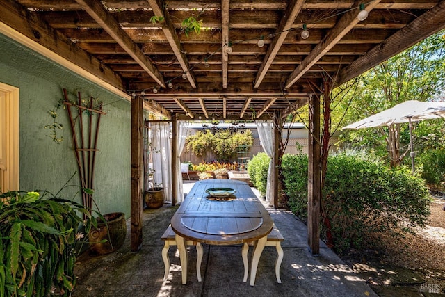 2110 3rd St, Napa, CA 94559 - fenced backyard with a patio area and outdoor dining area
