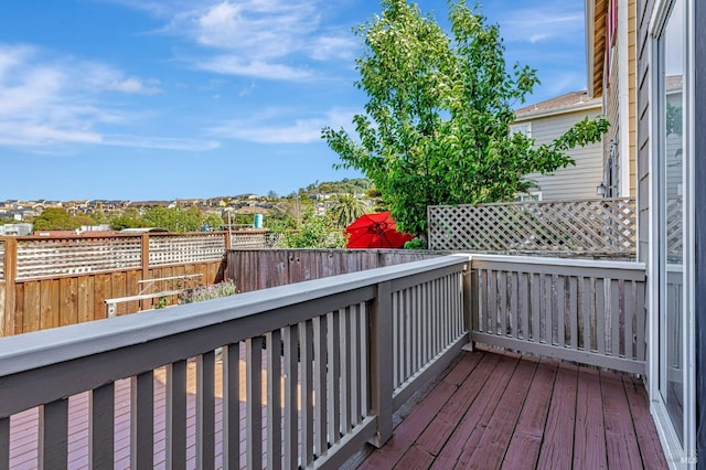 2064 Easton Dr, Petaluma, CA 94952 - view of wooden deck