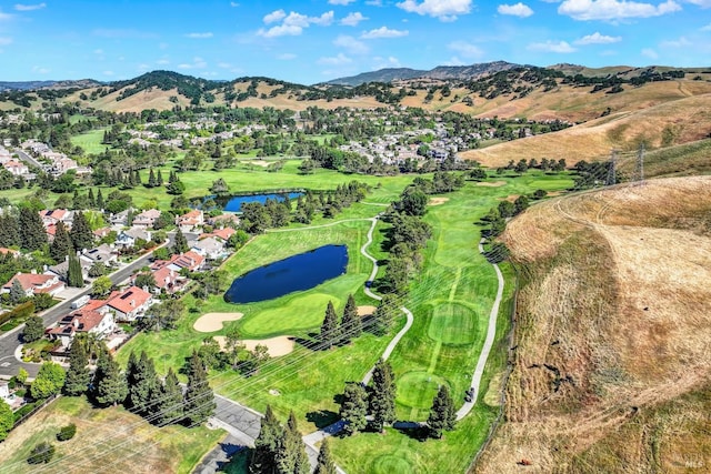 113 Pau Ct, Fairfield, CA 94534 - view of property location with nearby suburban area, a water and mountain view, and a local golf course