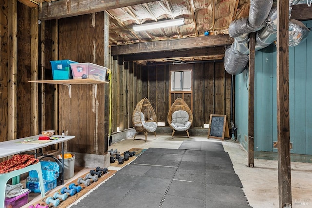 16635 Center Way, Guerneville, CA 95446 - view of unfinished basement