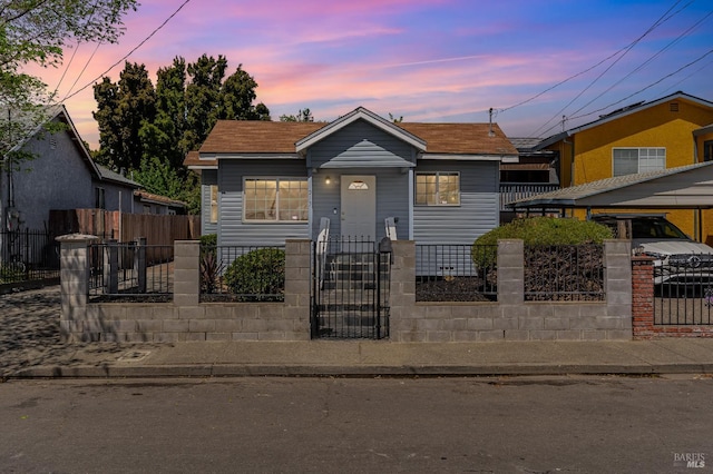 213 Sperry Ave, Vallejo, CA 94590 - bungalow-style house featuring a fenced front yard and a gate