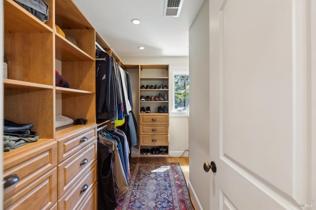2170 Vineyard Rd, Novato, CA 94947 - walk in closet featuring wood finished floors