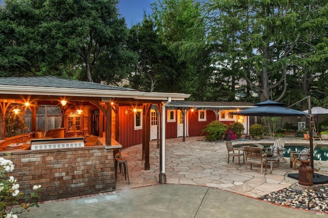 2170 Vineyard Rd, Novato, CA 94947 - view of patio / terrace featuring an outdoor pool