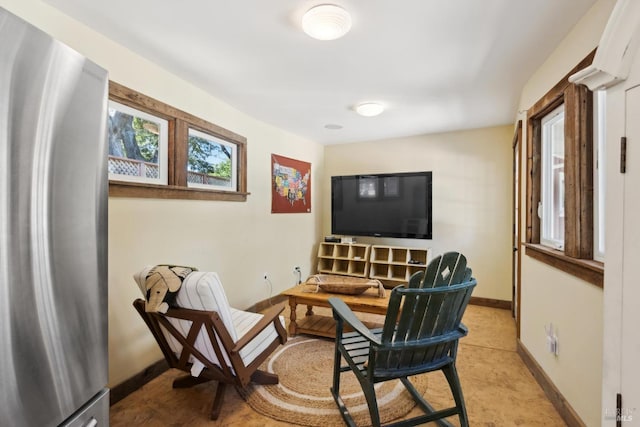 2170 Vineyard Rd, Novato, CA 94947 - sitting room with baseboards and healthy amount of natural light