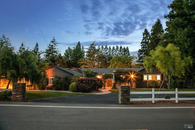 2170 Vineyard Rd, Novato, CA 94947 - view of front of property featuring asphalt driveway