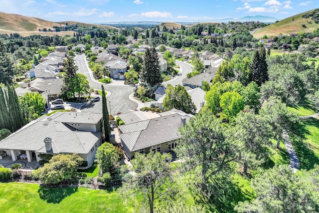 3287 Congressional Ct, Fairfield, CA 94534 - aerial perspective of suburban area featuring mountains