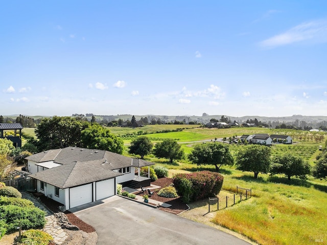 2022 Live Oak Farm Ln, Petaluma, CA 94952 - aerial view of property and surrounding area