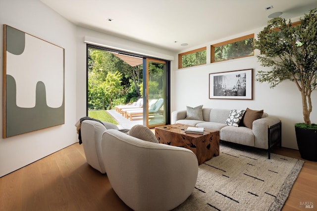 2 Upper Alcatraz Pl, Mill Valley, CA 94941 - living area featuring wood finished floors