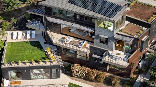 2 Upper Alcatraz Pl, Mill Valley, CA 94941 - view from above of property