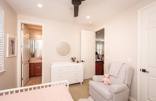 4152 Casper Way, Napa, CA 94558 - bedroom featuring recessed lighting and ensuite bathroom