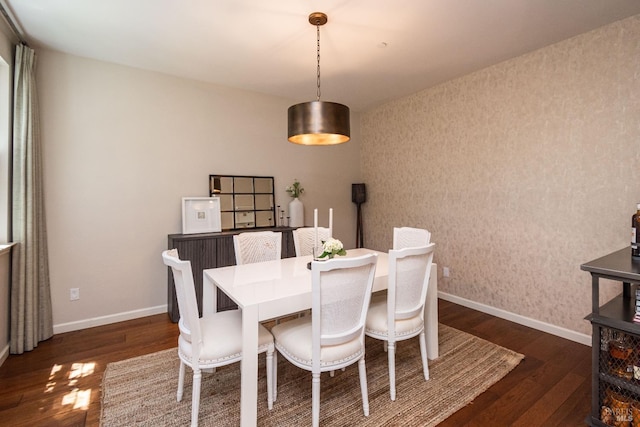 4152 Casper Way, Napa, CA 94558 - dining room featuring dark wood-type flooring and baseboards