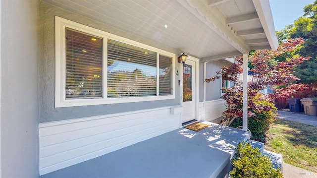 view of patio / terrace featuring covered porch