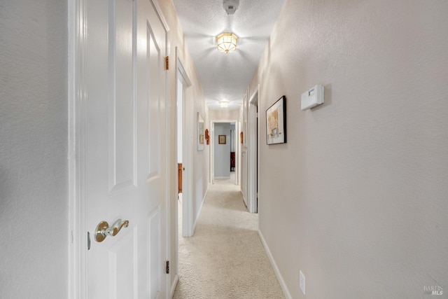 226 Usher Dr, Windsor, CA 95492 - corridor featuring light carpet, a textured ceiling, and baseboards