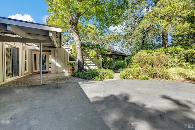 4444 Redwood Rd, Napa, CA 94558 - view of patio with french doors