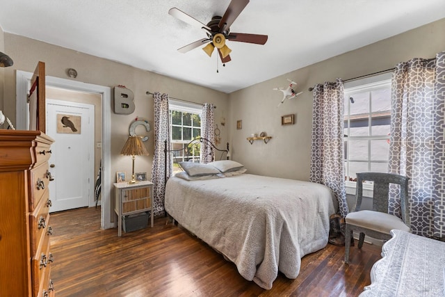 32 Muller St, Vallejo, CA 94590 - bedroom with wood finished floors and ceiling fan