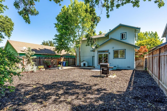 9227 Berwyn Way, Windsor, CA 95492 - rear view of house with a fenced backyard