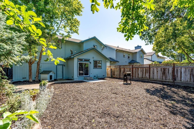 9227 Berwyn Way, Windsor, CA 95492 - back of property with a fenced backyard and a patio area