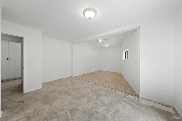 17651 Van Arsdale Rd, Potter Valley, CA 95469 - below grade area featuring ceiling fan and baseboards