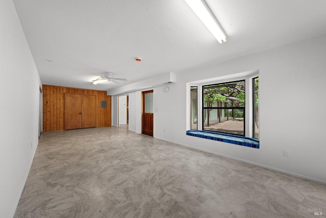 17651 Van Arsdale Rd, Potter Valley, CA 95469 - empty room featuring a ceiling fan and baseboards