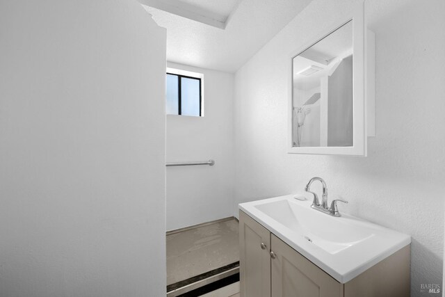17651 Van Arsdale Rd, Potter Valley, CA 95469 - bathroom featuring vanity and a shower