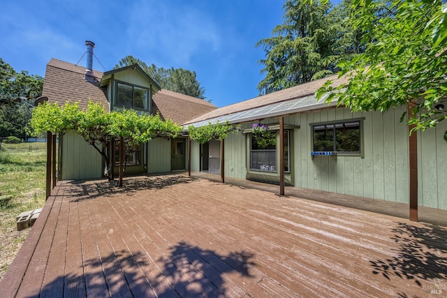 17651 Van Arsdale Rd, Potter Valley, CA 95469 - view of deck