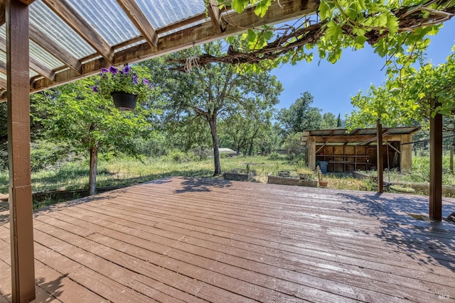 17651 Van Arsdale Rd, Potter Valley, CA 95469 - view of deck