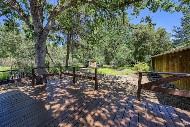 17651 Van Arsdale Rd, Potter Valley, CA 95469 - view of deck