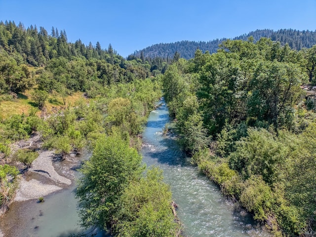 17651 Van Arsdale Rd, Potter Valley, CA 95469 - bird's eye view of a heavily wooded area