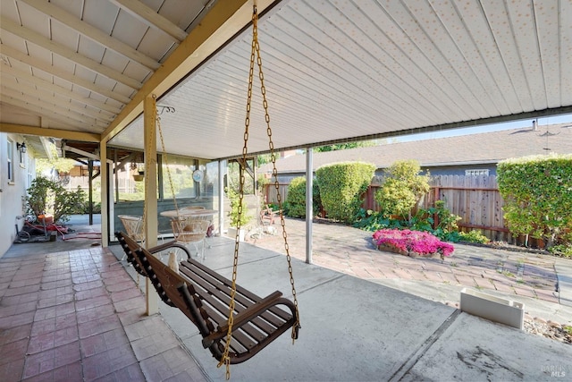 2409 Springs Rd, Vallejo, CA 94591 - view of patio / terrace with a fenced backyard