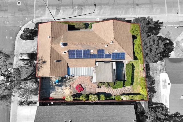 2409 Springs Rd, Vallejo, CA 94591 - aerial view of property and surrounding area featuring property boundaries highlighted