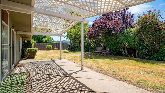 375 Las Colindas Rd, San Rafael, CA 94903 - view of patio / terrace featuring a pergola