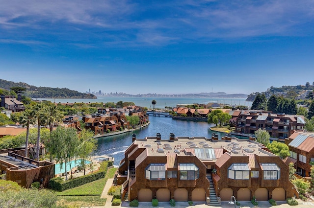 44 Lagoon Vis, Tiburon, CA 94920 - water view with nearby suburban area