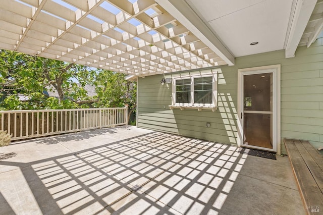 58 Randolph St, Napa, CA 94559 - view of patio / terrace with a pergola