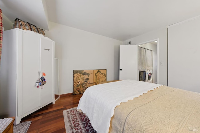 4214 Saturn Way, Union City, CA 94587 - bedroom with separate washer and dryer and wood finished floors