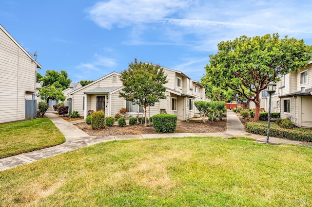 4214 Saturn Way, Union City, CA 94587 - view of front facade featuring a front yard and a residential view